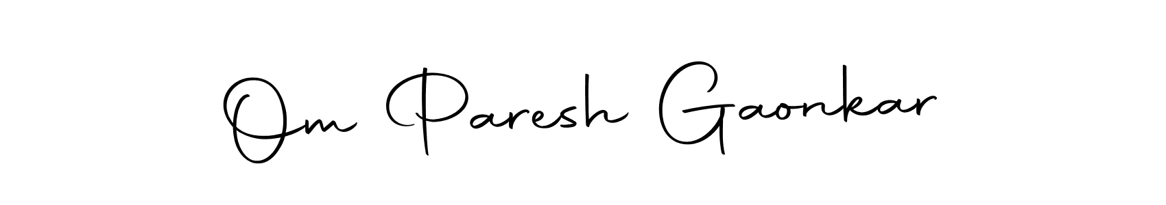 This is the best signature style for the Om Paresh Gaonkar name. Also you like these signature font (Autography-DOLnW). Mix name signature. Om Paresh Gaonkar signature style 10 images and pictures png