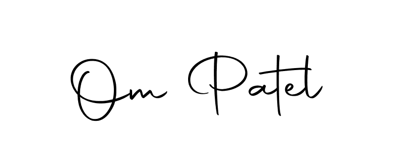 Also we have Om Patel name is the best signature style. Create professional handwritten signature collection using Autography-DOLnW autograph style. Om Patel signature style 10 images and pictures png