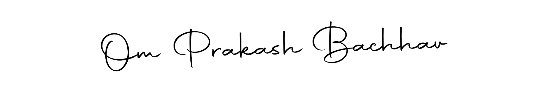 This is the best signature style for the Om Prakash Bachhav name. Also you like these signature font (Autography-DOLnW). Mix name signature. Om Prakash Bachhav signature style 10 images and pictures png