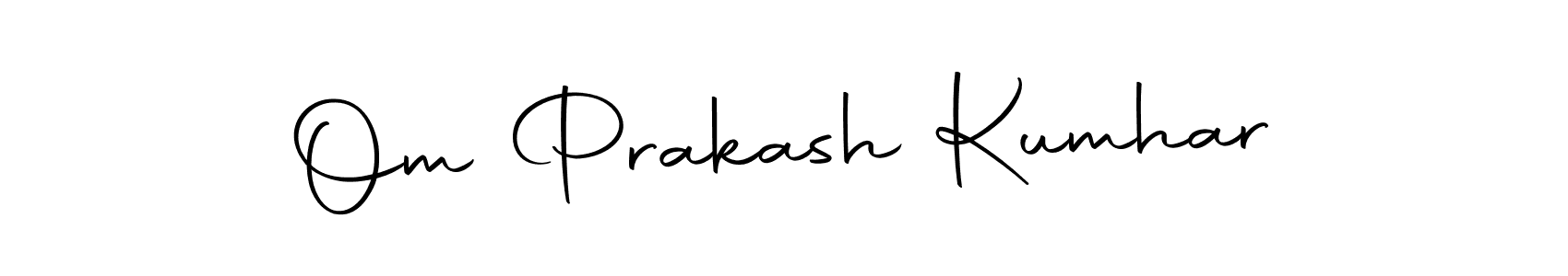 Make a beautiful signature design for name Om Prakash Kumhar. Use this online signature maker to create a handwritten signature for free. Om Prakash Kumhar signature style 10 images and pictures png