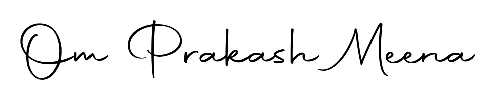 How to make Om Prakash Meena signature? Autography-DOLnW is a professional autograph style. Create handwritten signature for Om Prakash Meena name. Om Prakash Meena signature style 10 images and pictures png