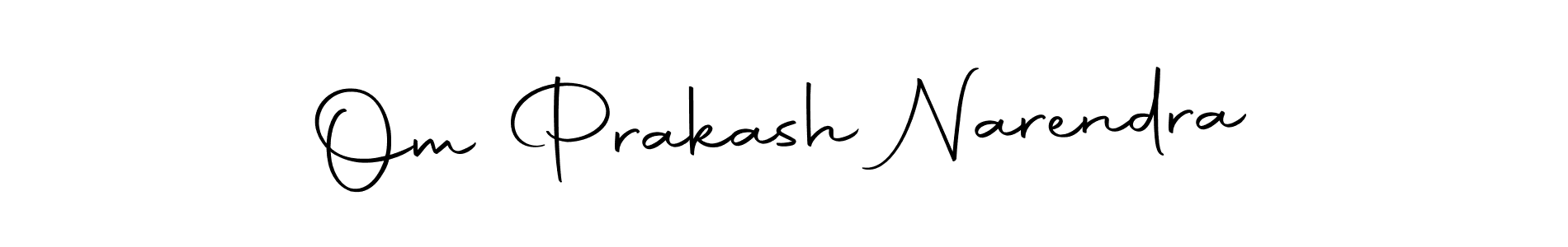 How to make Om Prakash Narendra signature? Autography-DOLnW is a professional autograph style. Create handwritten signature for Om Prakash Narendra name. Om Prakash Narendra signature style 10 images and pictures png