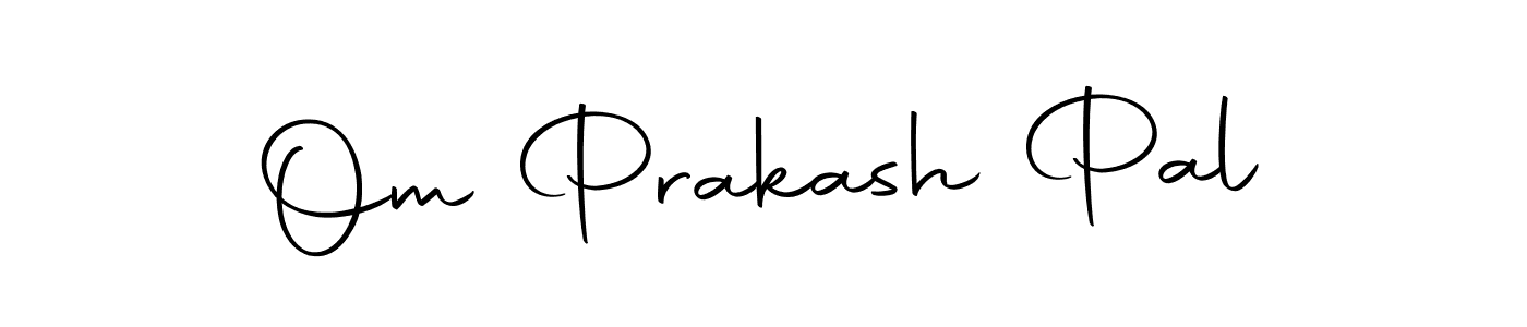 Design your own signature with our free online signature maker. With this signature software, you can create a handwritten (Autography-DOLnW) signature for name Om Prakash Pal. Om Prakash Pal signature style 10 images and pictures png