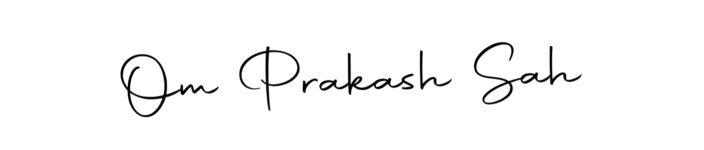 Make a beautiful signature design for name Om Prakash Sah. With this signature (Autography-DOLnW) style, you can create a handwritten signature for free. Om Prakash Sah signature style 10 images and pictures png