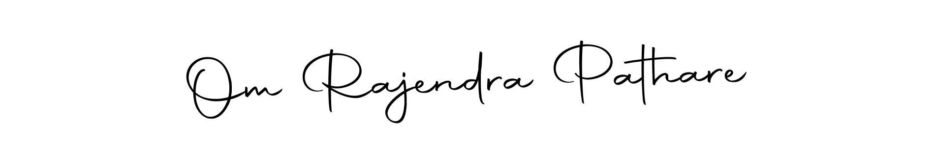 Make a short Om Rajendra Pathare signature style. Manage your documents anywhere anytime using Autography-DOLnW. Create and add eSignatures, submit forms, share and send files easily. Om Rajendra Pathare signature style 10 images and pictures png