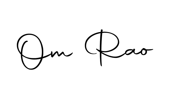 Make a beautiful signature design for name Om Rao. Use this online signature maker to create a handwritten signature for free. Om Rao signature style 10 images and pictures png