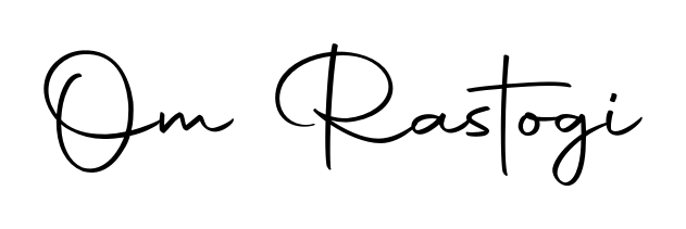 Create a beautiful signature design for name Om Rastogi. With this signature (Autography-DOLnW) fonts, you can make a handwritten signature for free. Om Rastogi signature style 10 images and pictures png
