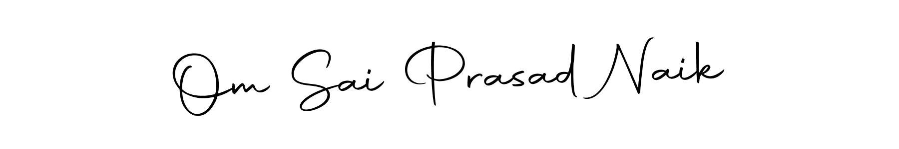 The best way (Autography-DOLnW) to make a short signature is to pick only two or three words in your name. The name Om Sai Prasad Naik include a total of six letters. For converting this name. Om Sai Prasad Naik signature style 10 images and pictures png