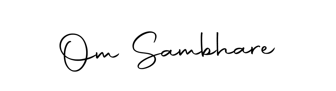 Om Sambhare stylish signature style. Best Handwritten Sign (Autography-DOLnW) for my name. Handwritten Signature Collection Ideas for my name Om Sambhare. Om Sambhare signature style 10 images and pictures png