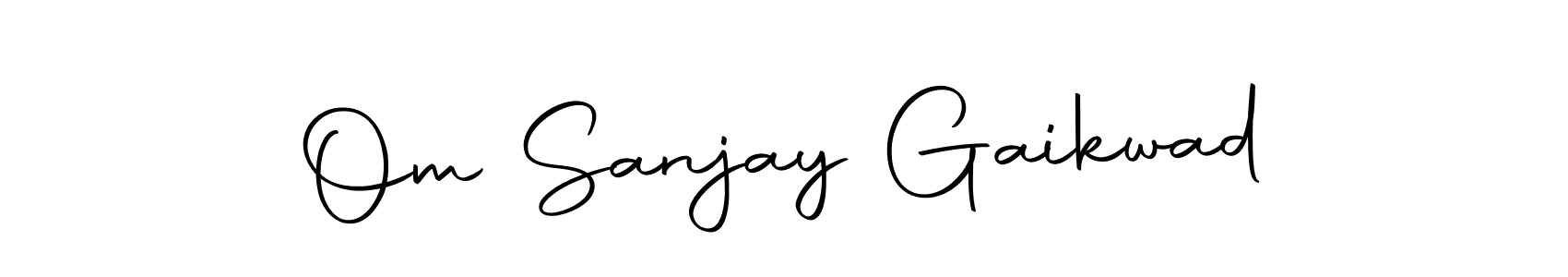 Also You can easily find your signature by using the search form. We will create Om Sanjay Gaikwad name handwritten signature images for you free of cost using Autography-DOLnW sign style. Om Sanjay Gaikwad signature style 10 images and pictures png