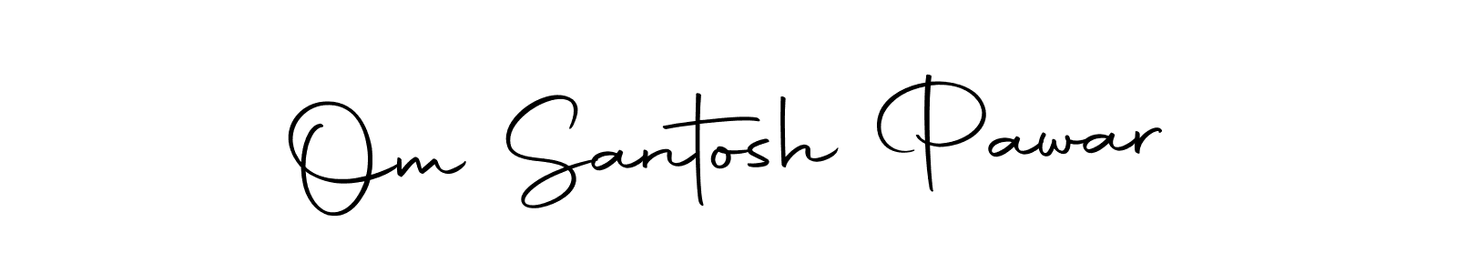 The best way (Autography-DOLnW) to make a short signature is to pick only two or three words in your name. The name Om Santosh Pawar include a total of six letters. For converting this name. Om Santosh Pawar signature style 10 images and pictures png