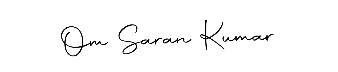 Om Saran Kumar stylish signature style. Best Handwritten Sign (Autography-DOLnW) for my name. Handwritten Signature Collection Ideas for my name Om Saran Kumar. Om Saran Kumar signature style 10 images and pictures png