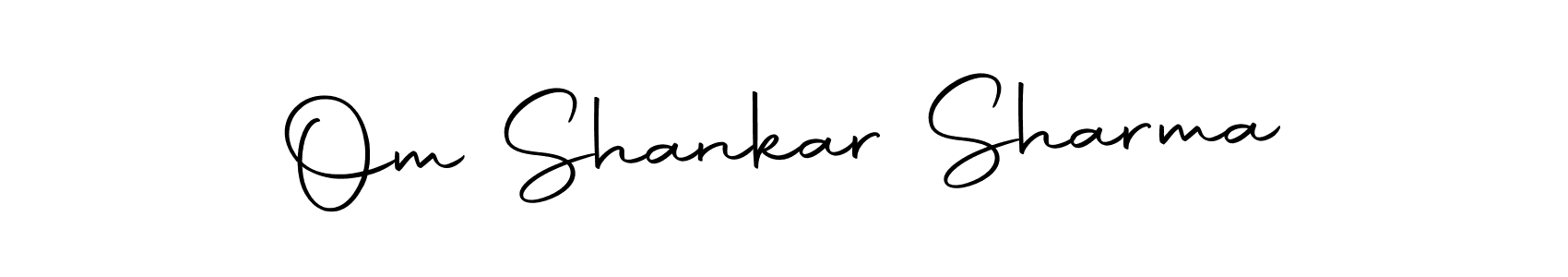 Use a signature maker to create a handwritten signature online. With this signature software, you can design (Autography-DOLnW) your own signature for name Om Shankar Sharma. Om Shankar Sharma signature style 10 images and pictures png