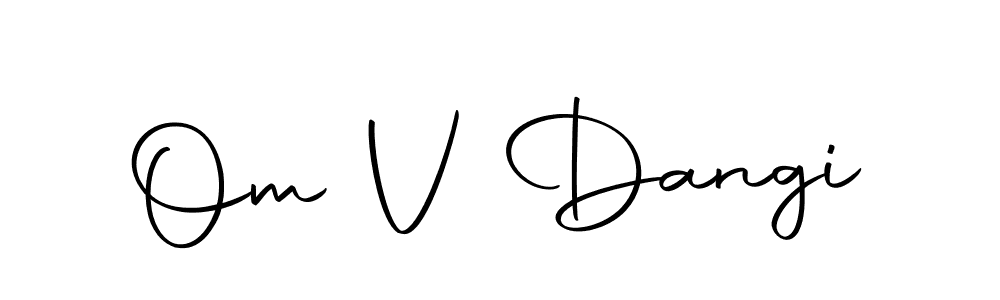 You can use this online signature creator to create a handwritten signature for the name Om V Dangi. This is the best online autograph maker. Om V Dangi signature style 10 images and pictures png