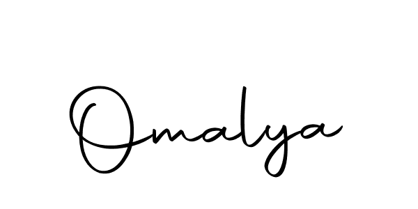 Omalya stylish signature style. Best Handwritten Sign (Autography-DOLnW) for my name. Handwritten Signature Collection Ideas for my name Omalya. Omalya signature style 10 images and pictures png