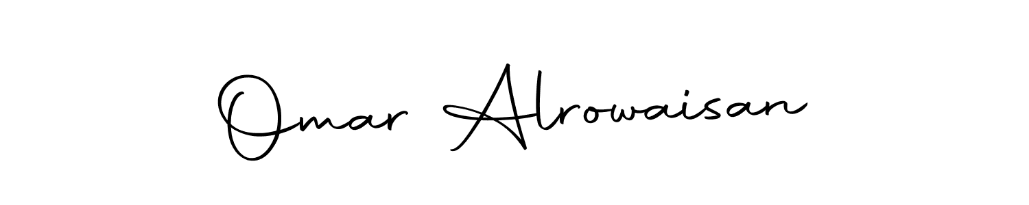 Make a beautiful signature design for name Omar Alrowaisan. With this signature (Autography-DOLnW) style, you can create a handwritten signature for free. Omar Alrowaisan signature style 10 images and pictures png