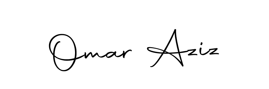 Also we have Omar Aziz name is the best signature style. Create professional handwritten signature collection using Autography-DOLnW autograph style. Omar Aziz signature style 10 images and pictures png