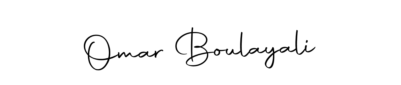 Design your own signature with our free online signature maker. With this signature software, you can create a handwritten (Autography-DOLnW) signature for name Omar Boulayali. Omar Boulayali signature style 10 images and pictures png