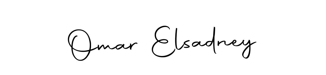 Use a signature maker to create a handwritten signature online. With this signature software, you can design (Autography-DOLnW) your own signature for name Omar Elsadney. Omar Elsadney signature style 10 images and pictures png