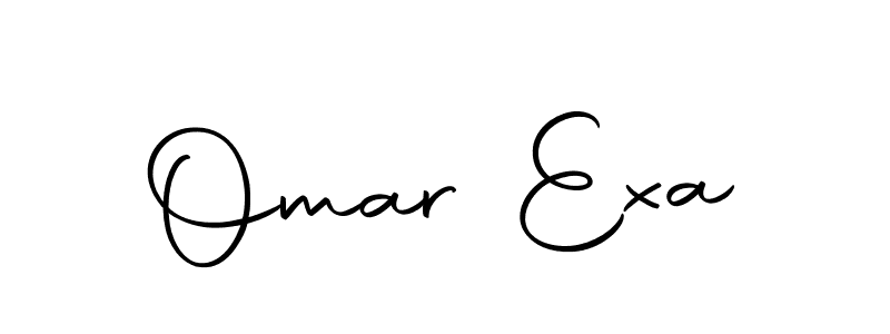 This is the best signature style for the Omar Exa name. Also you like these signature font (Autography-DOLnW). Mix name signature. Omar Exa signature style 10 images and pictures png