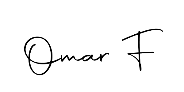 Also we have Omar F name is the best signature style. Create professional handwritten signature collection using Autography-DOLnW autograph style. Omar F signature style 10 images and pictures png