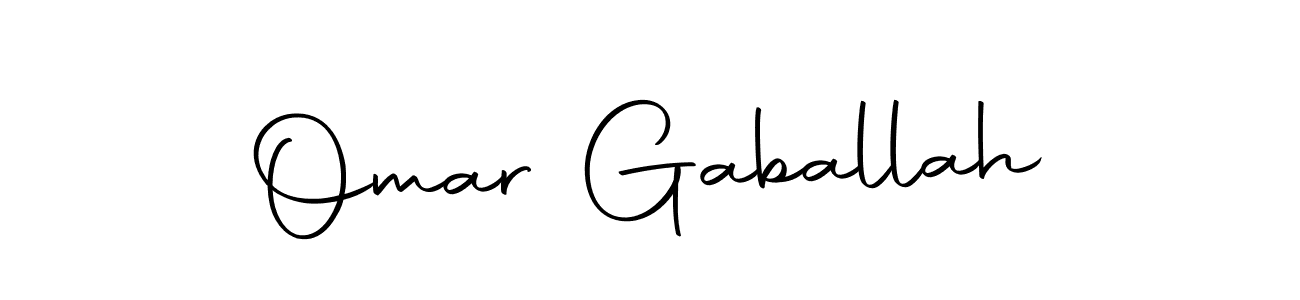 if you are searching for the best signature style for your name Omar Gaballah. so please give up your signature search. here we have designed multiple signature styles  using Autography-DOLnW. Omar Gaballah signature style 10 images and pictures png