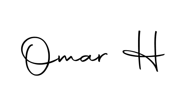 Also we have Omar H name is the best signature style. Create professional handwritten signature collection using Autography-DOLnW autograph style. Omar H signature style 10 images and pictures png