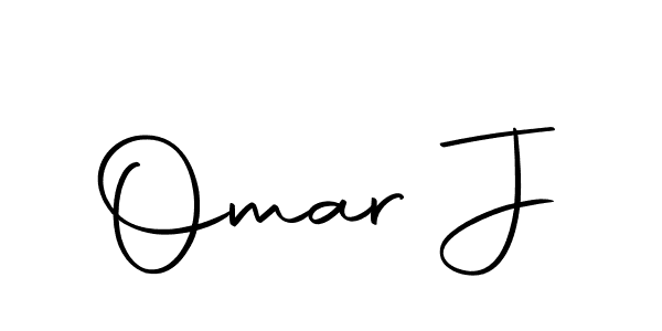 Design your own signature with our free online signature maker. With this signature software, you can create a handwritten (Autography-DOLnW) signature for name Omar J. Omar J signature style 10 images and pictures png