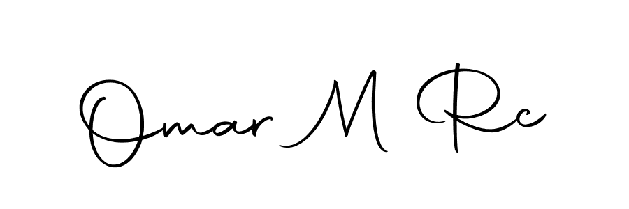 Design your own signature with our free online signature maker. With this signature software, you can create a handwritten (Autography-DOLnW) signature for name Omar M Rc. Omar M Rc signature style 10 images and pictures png
