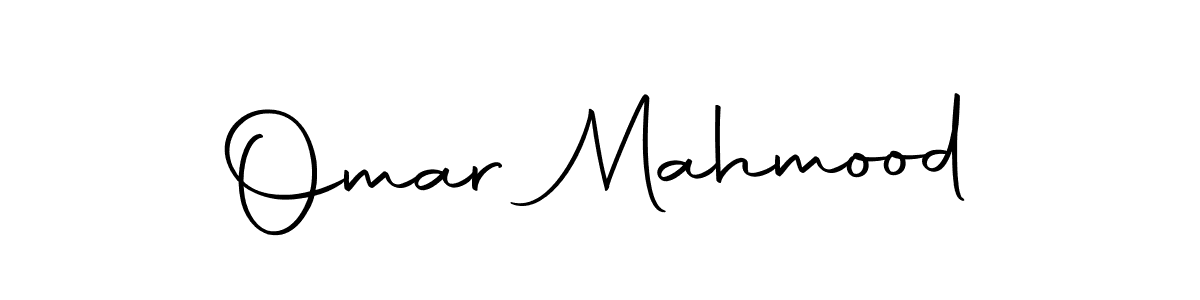 Omar Mahmood stylish signature style. Best Handwritten Sign (Autography-DOLnW) for my name. Handwritten Signature Collection Ideas for my name Omar Mahmood. Omar Mahmood signature style 10 images and pictures png