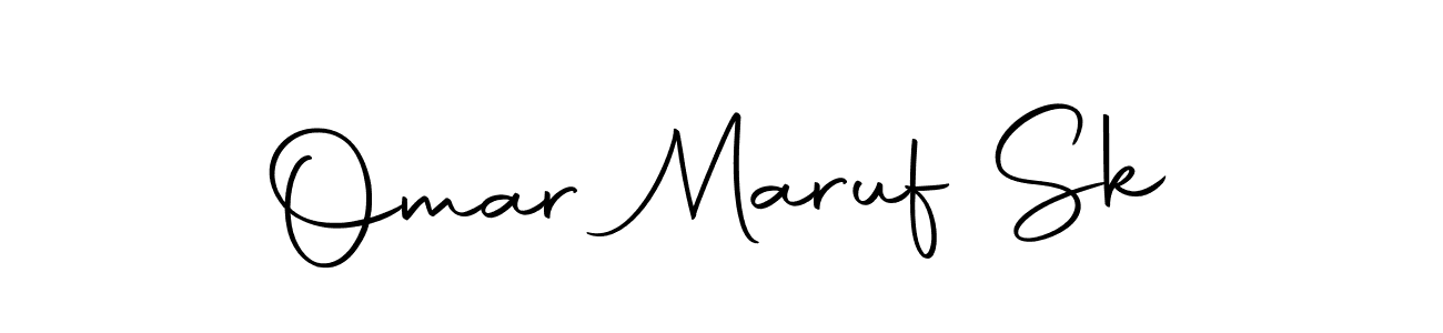 This is the best signature style for the Omar Maruf Sk name. Also you like these signature font (Autography-DOLnW). Mix name signature. Omar Maruf Sk signature style 10 images and pictures png