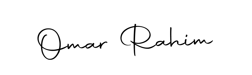 Also we have Omar Rahim name is the best signature style. Create professional handwritten signature collection using Autography-DOLnW autograph style. Omar Rahim signature style 10 images and pictures png