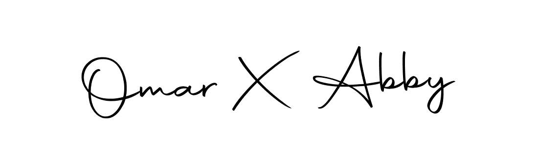 How to make Omar X Abby signature? Autography-DOLnW is a professional autograph style. Create handwritten signature for Omar X Abby name. Omar X Abby signature style 10 images and pictures png