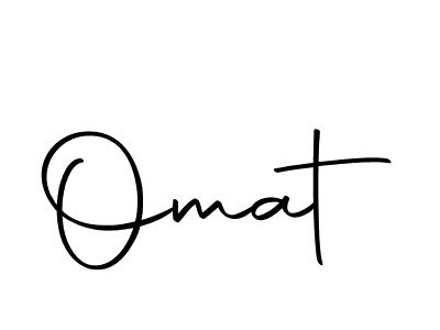 How to make Omat signature? Autography-DOLnW is a professional autograph style. Create handwritten signature for Omat name. Omat signature style 10 images and pictures png