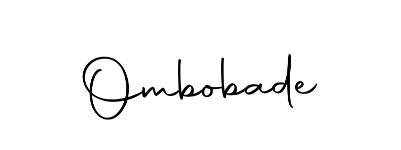 How to make Ombobade name signature. Use Autography-DOLnW style for creating short signs online. This is the latest handwritten sign. Ombobade signature style 10 images and pictures png
