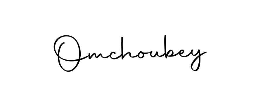 Create a beautiful signature design for name Omchoubey. With this signature (Autography-DOLnW) fonts, you can make a handwritten signature for free. Omchoubey signature style 10 images and pictures png