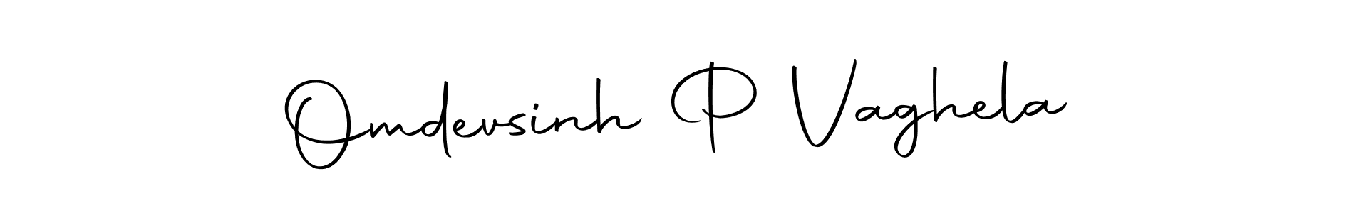 This is the best signature style for the Omdevsinh P Vaghela name. Also you like these signature font (Autography-DOLnW). Mix name signature. Omdevsinh P Vaghela signature style 10 images and pictures png