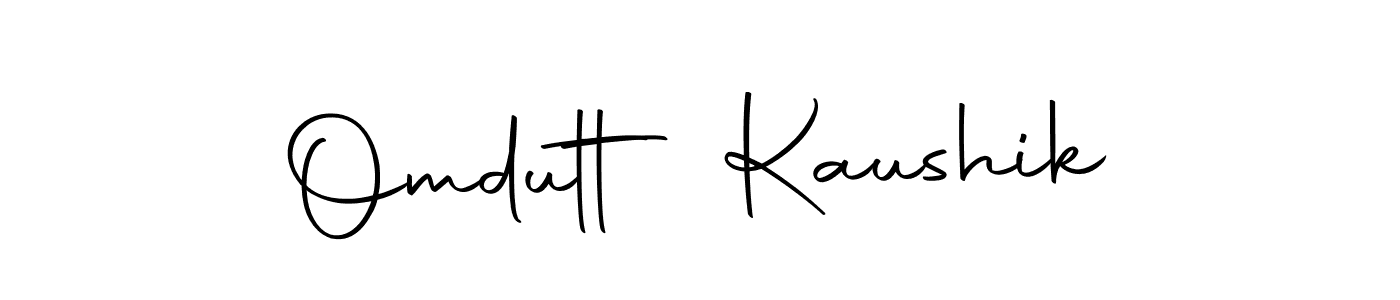 Autography-DOLnW is a professional signature style that is perfect for those who want to add a touch of class to their signature. It is also a great choice for those who want to make their signature more unique. Get Omdutt Kaushik name to fancy signature for free. Omdutt Kaushik signature style 10 images and pictures png