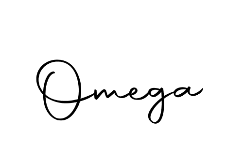 Create a beautiful signature design for name Omega. With this signature (Autography-DOLnW) fonts, you can make a handwritten signature for free. Omega signature style 10 images and pictures png