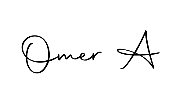 Autography-DOLnW is a professional signature style that is perfect for those who want to add a touch of class to their signature. It is also a great choice for those who want to make their signature more unique. Get Omer A name to fancy signature for free. Omer A signature style 10 images and pictures png