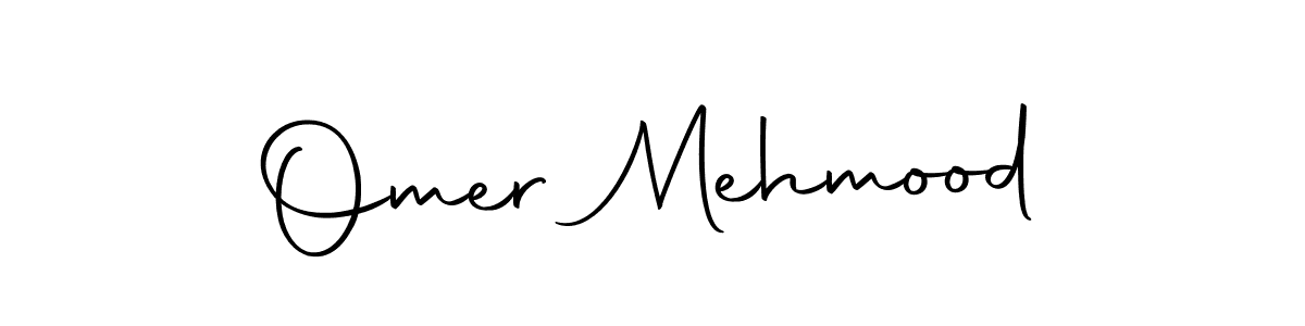 Omer Mehmood stylish signature style. Best Handwritten Sign (Autography-DOLnW) for my name. Handwritten Signature Collection Ideas for my name Omer Mehmood. Omer Mehmood signature style 10 images and pictures png
