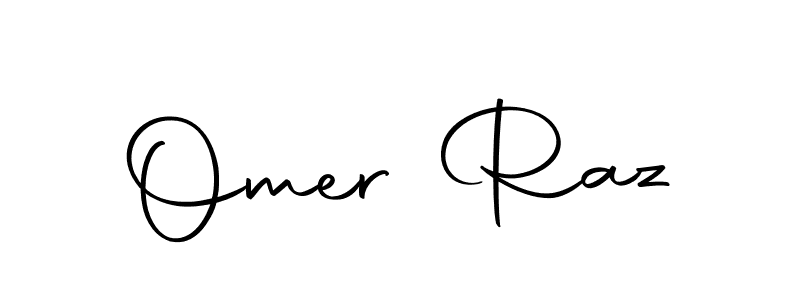 Create a beautiful signature design for name Omer Raz. With this signature (Autography-DOLnW) fonts, you can make a handwritten signature for free. Omer Raz signature style 10 images and pictures png