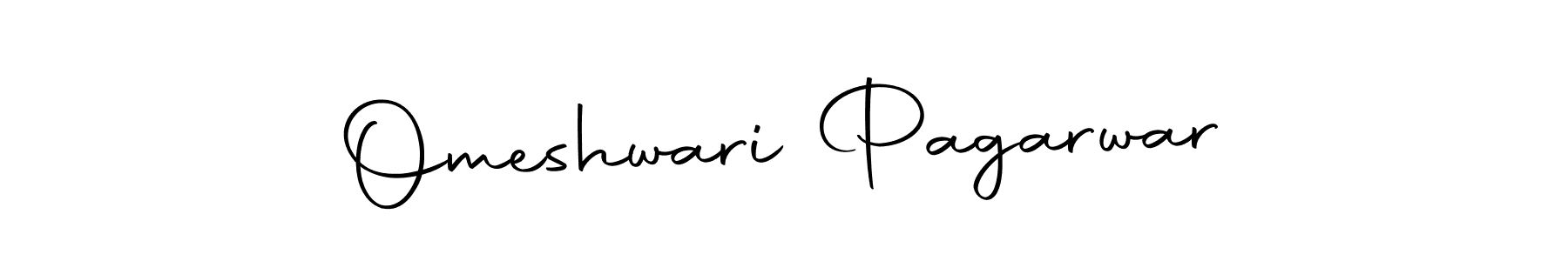Make a beautiful signature design for name Omeshwari Pagarwar. Use this online signature maker to create a handwritten signature for free. Omeshwari Pagarwar signature style 10 images and pictures png