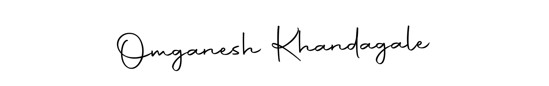 This is the best signature style for the Omganesh Khandagale name. Also you like these signature font (Autography-DOLnW). Mix name signature. Omganesh Khandagale signature style 10 images and pictures png