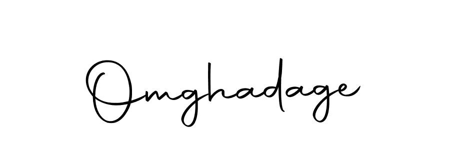 Here are the top 10 professional signature styles for the name Omghadage. These are the best autograph styles you can use for your name. Omghadage signature style 10 images and pictures png