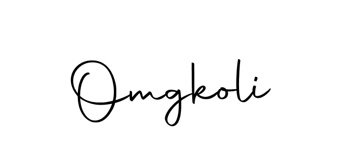 Omgkoli stylish signature style. Best Handwritten Sign (Autography-DOLnW) for my name. Handwritten Signature Collection Ideas for my name Omgkoli. Omgkoli signature style 10 images and pictures png