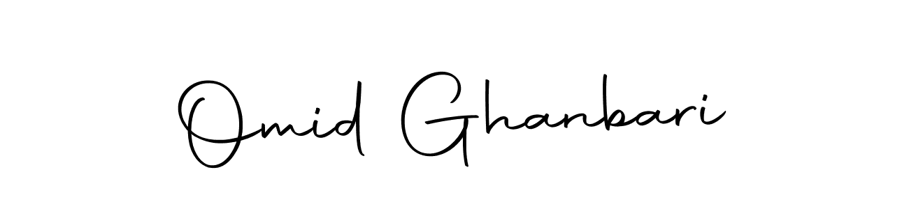 Create a beautiful signature design for name Omid Ghanbari. With this signature (Autography-DOLnW) fonts, you can make a handwritten signature for free. Omid Ghanbari signature style 10 images and pictures png