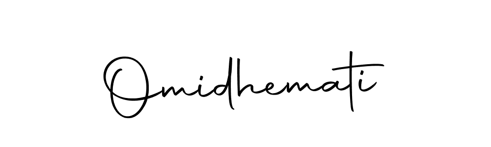 Create a beautiful signature design for name Omidhemati. With this signature (Autography-DOLnW) fonts, you can make a handwritten signature for free. Omidhemati signature style 10 images and pictures png