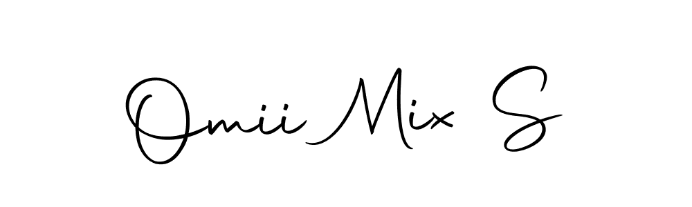 if you are searching for the best signature style for your name Omii Mix S. so please give up your signature search. here we have designed multiple signature styles  using Autography-DOLnW. Omii Mix S signature style 10 images and pictures png