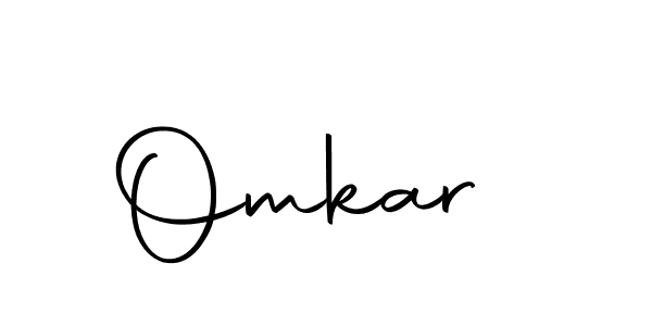 Design your own signature with our free online signature maker. With this signature software, you can create a handwritten (Autography-DOLnW) signature for name Omkar . Omkar  signature style 10 images and pictures png